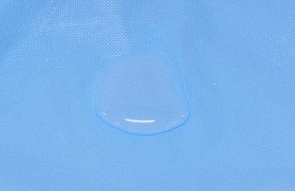 プラスチックエプロン袖付CF防水性イメージ画